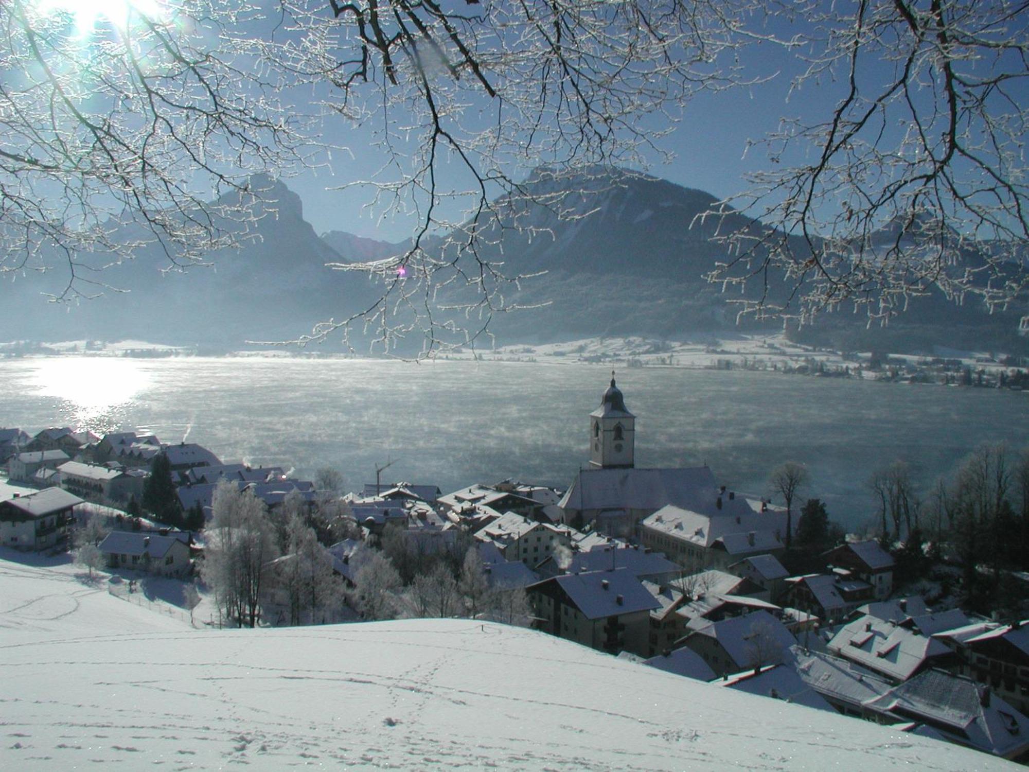 Aberseeblick Pension Ellmauer Sankt Wolfgang im Salzkammergut Exterior photo